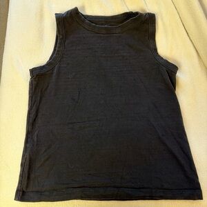 LOFT Black Sleeveless Tank Top – Minimalist Basic Layering Top Size L